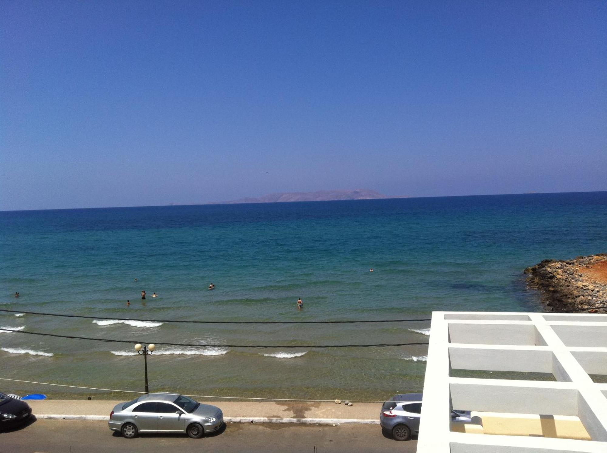 Niros Beachfront Aparthotel Kokkini Hani ภายนอก รูปภาพ